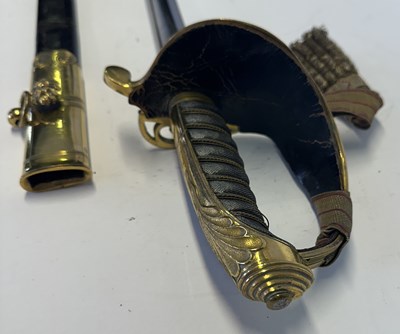 Lot 85 - AN 1845 PATTERN INFANTRY OFFICER’S SWORD RETAILED BY MEYERS & MORTIMER, CONDUIT ST.