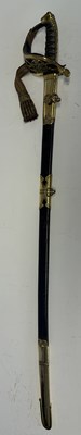 Lot 85 - AN 1845 PATTERN INFANTRY OFFICER’S SWORD RETAILED BY MEYERS & MORTIMER, CONDUIT ST.