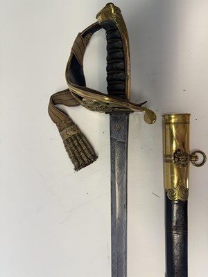 Lot 85 - AN 1845 PATTERN INFANTRY OFFICER’S SWORD RETAILED BY MEYERS & MORTIMER, CONDUIT ST.
