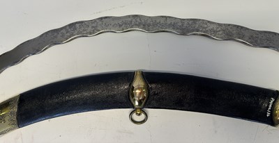 Lot 79 - A BRITISH OFFICER’S MAMELUKE-HILTED SHAMSHIR IN THE OTTOMAN FASHION, EARLY 19TH CENTURY