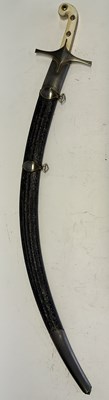 Lot 78 - AN INDIAN SHAMSHIR FOR A BRITISH OFFICER, EARLY 19TH CENTURY