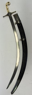 Lot 78 - AN INDIAN SHAMSHIR FOR A BRITISH OFFICER, EARLY 19TH CENTURY