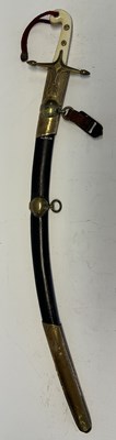 Lot 80 - A BRITISH OFFICER’S MAMELUKE-HILTED SABRE IN THE OTTOMAN FASHION, EARLY 19TH CENTURY