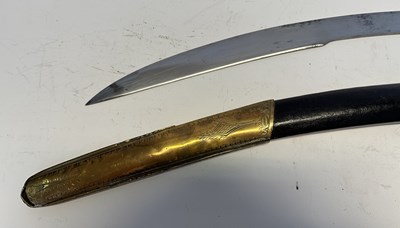 Lot 80 - A BRITISH OFFICER’S MAMELUKE-HILTED SABRE IN THE OTTOMAN FASHION, EARLY 19TH CENTURY