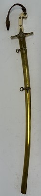 Lot 81 - AN 1831 PATTERN GENERAL OFFICER’S MAMELUKE HILTED SABRE RETAILED BY MEYERS, MORTIMER & CO.