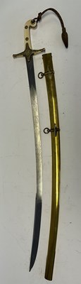 Lot 81 - AN 1831 PATTERN GENERAL OFFICER’S MAMELUKE HILTED SABRE RETAILED BY MEYERS, MORTIMER & CO.