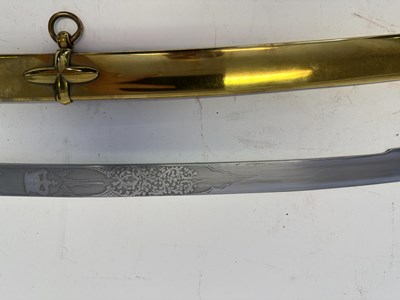 Lot 81 - AN 1831 PATTERN GENERAL OFFICER’S MAMELUKE HILTED SABRE RETAILED BY MEYERS, MORTIMER & CO.