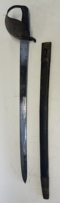 Lot 96 - AN 1859 PATTERN MKII NAVAL CUTLASS BAYONET, NO. 4074, CIRCA 1860
