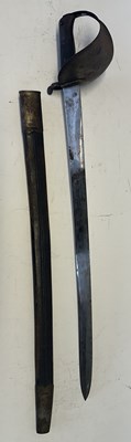 Lot 96 - AN 1859 PATTERN MKII NAVAL CUTLASS BAYONET, NO. 4074, CIRCA 1860