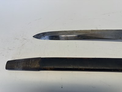 Lot 96 - AN 1859 PATTERN MKII NAVAL CUTLASS BAYONET, NO. 4074, CIRCA 1860