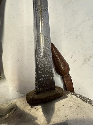 Lot 90 - A 1912 PATTERN CAVALRY OFFICER’S SWORD OF THE ROYAL HORSE GUARDS BY HENRY WILKINSON, PALL MALL