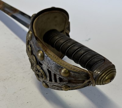 Lot 83 - A 1ST LIFE GUARDS OFFICER’S SWORD BY PROSSER, MANUFACTURER TO THE KING, CHARING CROSS