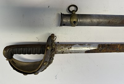 Lot 83 - A 1ST LIFE GUARDS OFFICER’S SWORD BY PROSSER, MANUFACTURER TO THE KING, CHARING CROSS