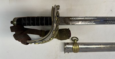 Lot 91 - THE 1874 PATTERN ROYAL HORSE GUARDS OFFICER’S SWORD OF CHARLES PAGET, 6TH MARQUESS OF ANGLESEY
