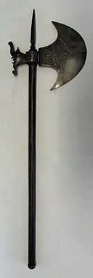 Lot 20 - A PERSIAN AXE, QAJAR, 19TH CENTURY