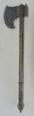 Lot 14 - AN INDIAN AXE, 19TH CENTURY, PROBABLY KUTCH