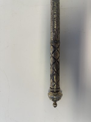 Lot 14 - AN INDIAN AXE, 19TH CENTURY, PROBABLY KUTCH