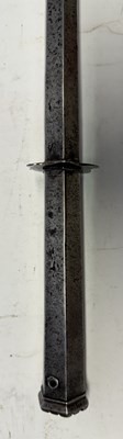 Lot 65 - A RARE GERMAN GOTHIC STEEL MACE, LATE 15TH CENTURY