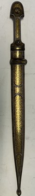 Lot 29 - A CAUCASIAN KINDJAL, 19TH CENTURY