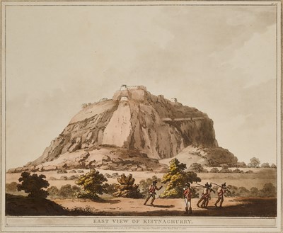 Lot 65 - AFTER LIEUTENANT JAMES HUNTER, THREE VIEWS OF INDIA, 1804