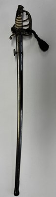 Lot 109 - AN EXTREMELY RARE AND FINE ‘WHITE RUSSIAN’ PRESENTATION SABRE TO THE COMMANDER OF THE
