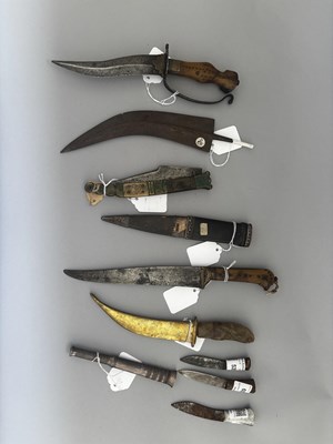 Lot 529 - A GROUP OF VARIOUS DAGGERS, 19TH CENTURY AND LATER