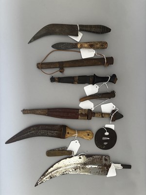 Lot 529 - A GROUP OF VARIOUS DAGGERS, 19TH CENTURY AND LATER