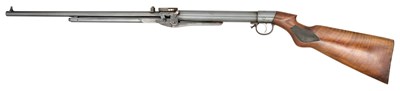 Lot 629 - A VERY RARE GERMAN .177 HAENEL MODEL IVE-REP. D.R.P. REPEATING 18-SHOT AIR RIFLE, NO. 13.1