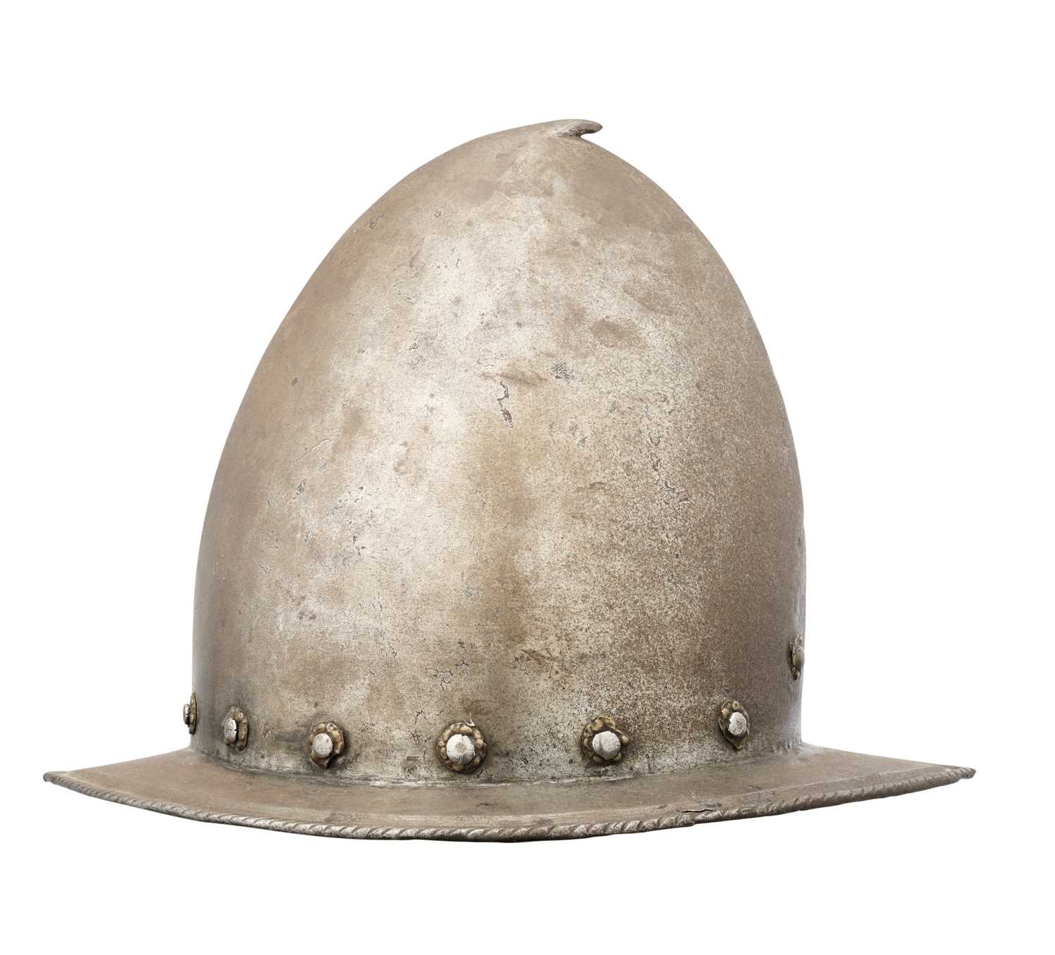 Lot 552 - A NORTH ITALIAN ‘SPANISH’ CABASSET OR MORION, LATE 16TH CENTURY