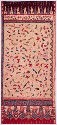 Lot 205 - A JAVANESE BATIK TULIS CLOTH, INDONESIA, FIRST HALF 20TH CENTURY
