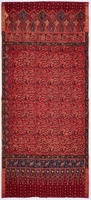 Lot 209 - A JAVANESE BATIK TULIS SARONG, INDONESIA, FIRST HALF 20TH CENTURY