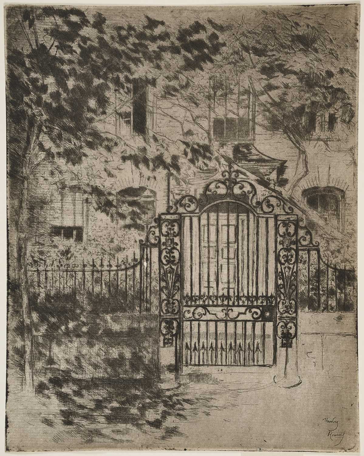 Lot 35 - THEODORE ROUSSEL (FRENCH b.1847-d.1926)
