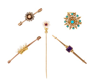 Lot 323 - A COLLECTION OF JEWELLERY, 1900s/1920s