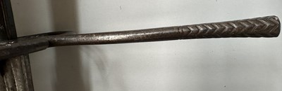 Lot 48 - A FINE ITALIAN TWO-HAND SWORD, FIRST HALF OF THE 16TH CENTURY
