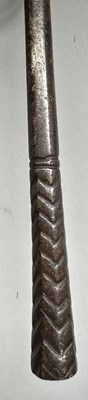 Lot 48 - A FINE ITALIAN TWO-HAND SWORD, FIRST HALF OF THE 16TH CENTURY