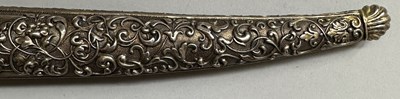 Lot 18 - A FINE FRENCH SILVER-GILT MOUNTED DAGGER OF YATAGHAN FORM BY MANCEAUX A PARIS