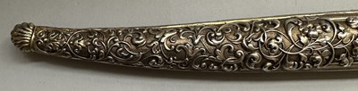 Lot 18 - A FINE FRENCH SILVER-GILT MOUNTED DAGGER OF YATAGHAN FORM BY MANCEAUX A PARIS