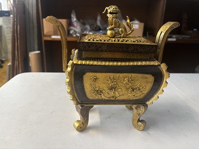 Lot 1 - A FINE AND RARE LARGE SAWASA WARE CENSER, 18TH CENTURY