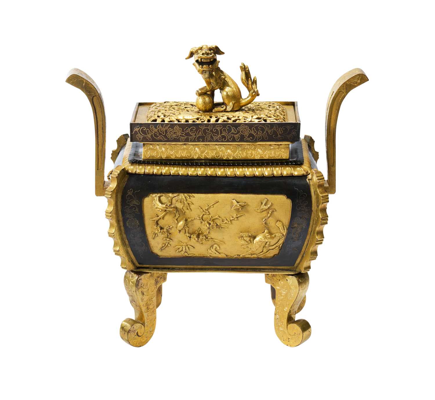 Lot 1 - A FINE AND RARE LARGE SAWASA WARE CENSER, 18TH CENTURY