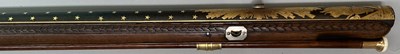 Lot 57 - A FINE AND RARE FRENCH 15 BORE FLINTLOCK SILVER-GILT MOUNTED WILDFOWLING GUN OF PRESENTATION QUALITY