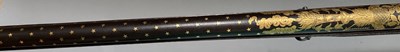 Lot 57 - A FINE AND RARE FRENCH 15 BORE FLINTLOCK SILVER-GILT MOUNTED WILDFOWLING GUN OF PRESENTATION QUALITY