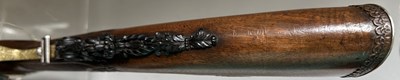 Lot 57 - A FINE AND RARE FRENCH 15 BORE FLINTLOCK SILVER-GILT MOUNTED WILDFOWLING GUN OF PRESENTATION QUALITY