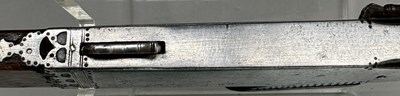 Lot 45 - A VERY RARE INDIAN 50 BORE MATCH-LOCK PISTOL IN THE FORM OF A TORADAR, 18TH CENTURY, PROBABLY JAIPUR