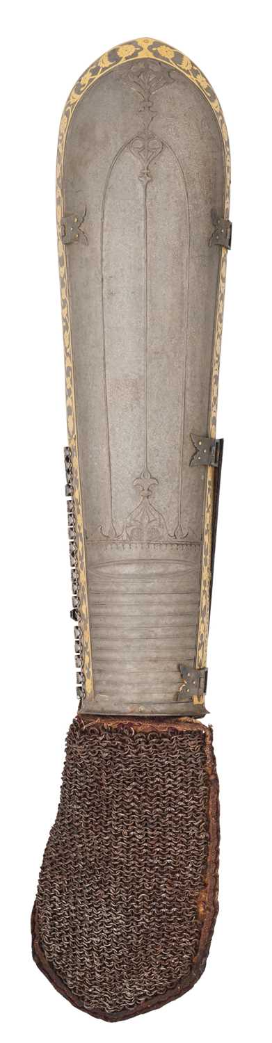 Lot 38 - A VERY FINE PERSIAN BAZU BAND, 18TH/19TH CENTURY