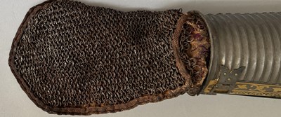 Lot 38 - A VERY FINE PERSIAN BAZU BAND, 18TH/19TH CENTURY