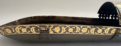 Lot 38 - A VERY FINE PERSIAN BAZU BAND, 18TH/19TH CENTURY