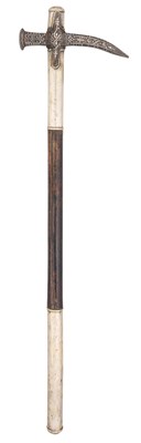 Lot 23 - AN EAST EUROPEAN WAR-HAMMER (BOUCH) OF OTTOMAN INFLUENCE, HUNGARIAN, POLISH OR BALKAN 18TH CENTURY