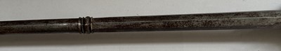 Lot 12 - A VERY RARE CASED INDIAN ALL-METAL MACE, 18TH/19TH CENTURY, SOUTH INDIA, POSSIBLY MYSORE OR TANJORE