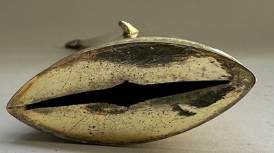 Lot 22 - A LARGE OTTOMAN JAMBIYA MOUNTED IN SILVER-GILT, 19TH CENTURY