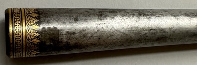 Lot 11 - A FINE INDIAN LANCE HEAD, 19TH CENTURY
